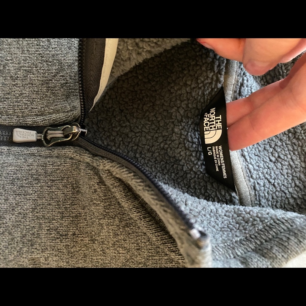 north face quarter zip